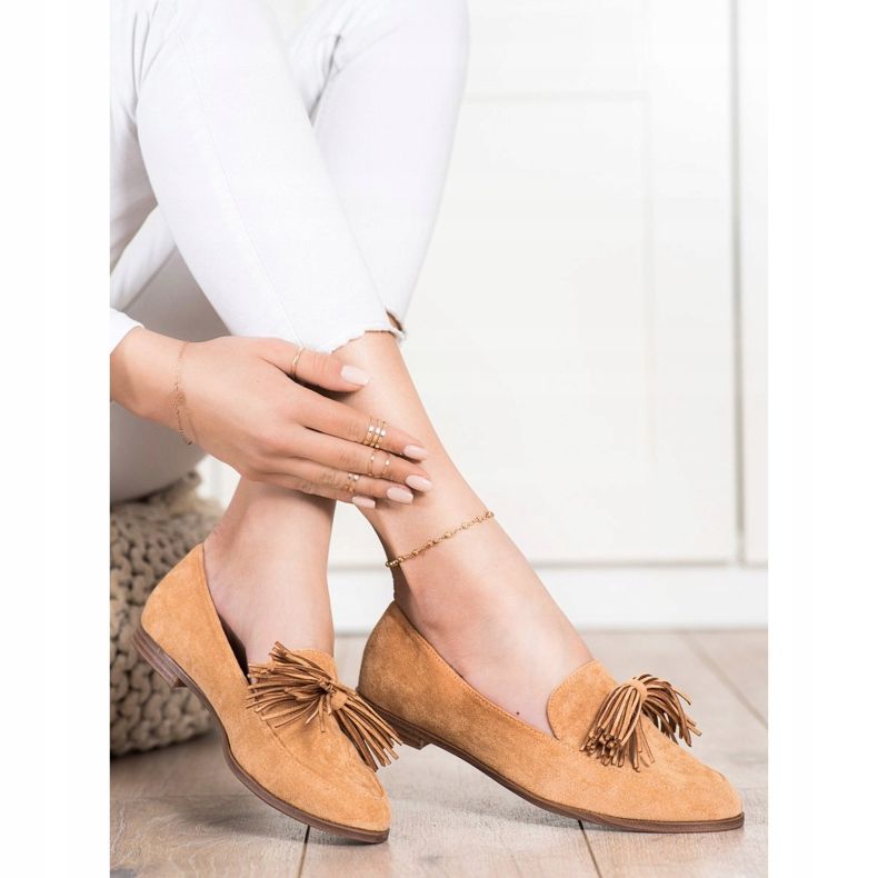 Evento Wildleder-Herren mit Fransen braun 2