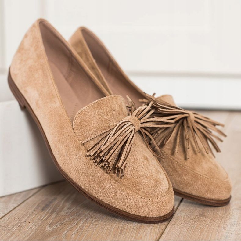 Evento Wildleder Herren mit Fransen beige 2