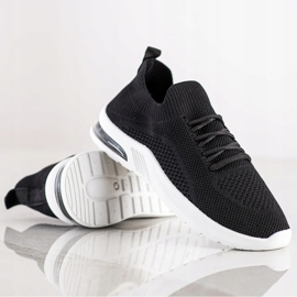 Diamantique Schwarze Sportschuhe 1