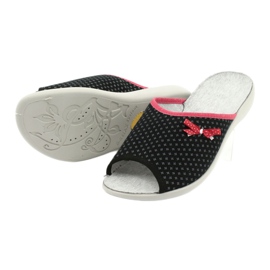 Befado Damenschuhe pu 254D109 Viki schwarz rot 4