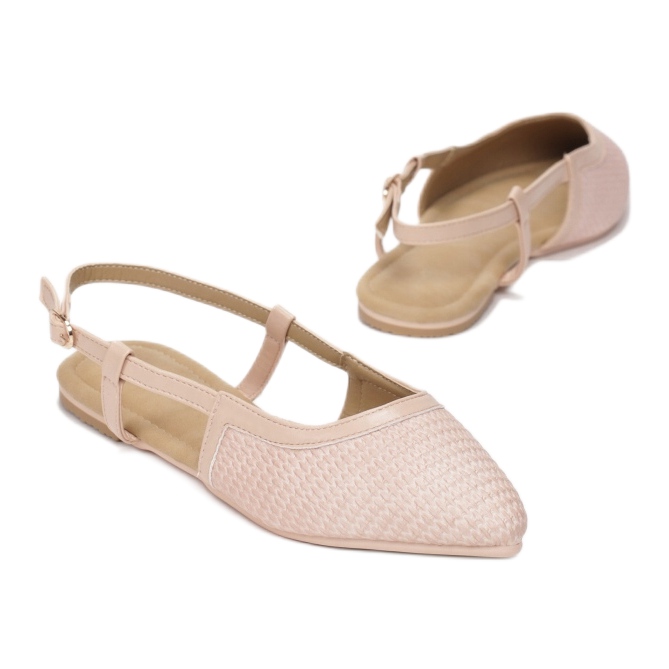 Vices Frauensandalen 3296-14 Beige-Pink rosa 2
