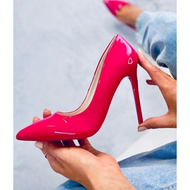 Fuchsia Damen High Heels NF-50P Fuchsia rosa 2