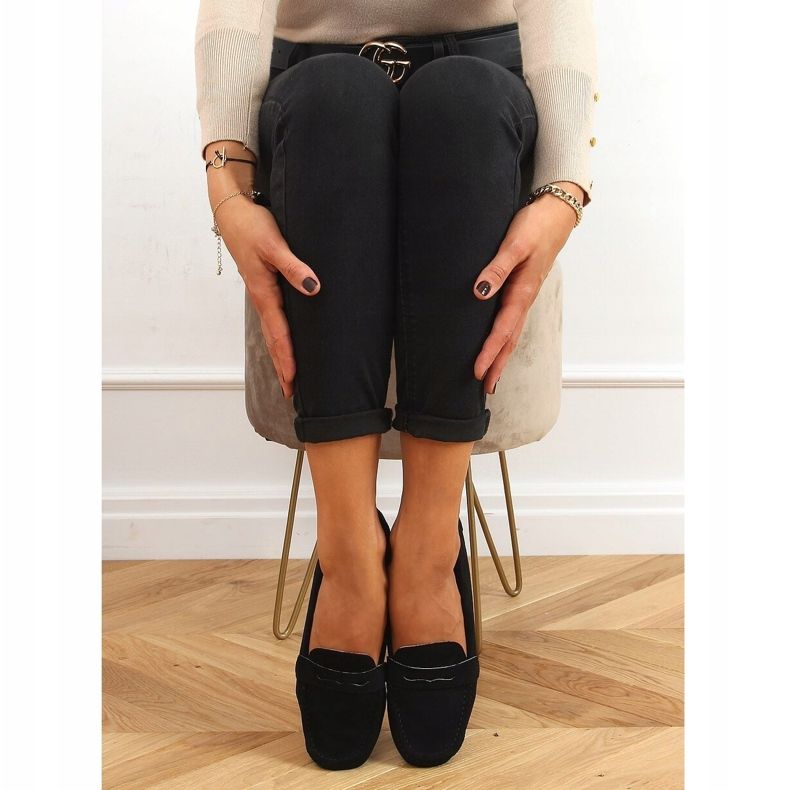 Schwarz Damen Slipper S-980 Schwarz 1