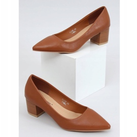 Pumps mit hohen Absätzen camel CL76P Camel braun 1