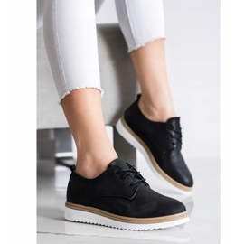 SHELOVET Lässige schwarze Schuhe 1