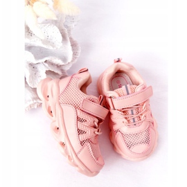 Kinder Sneakers mit beleuchteter Sohle Led Pink So Cool! rosa 4