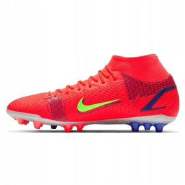 Nike Superfly 8 Academy Ag M CV0842-600 Fußballschuhe mehrfarbig rot 1