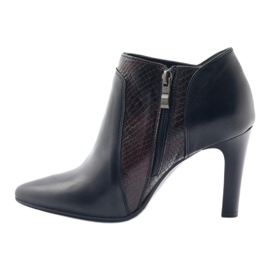 Schwarze Stiefel Espinto 107/30 für Damen mehrfarbig 2