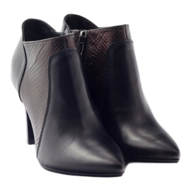 Schwarze Stiefel Espinto 107/30 für Damen mehrfarbig 4
