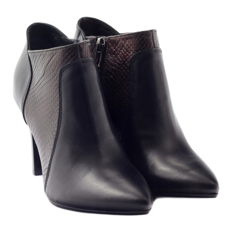 Schwarze Stiefel Espinto 107/30 für Damen mehrfarbig 4