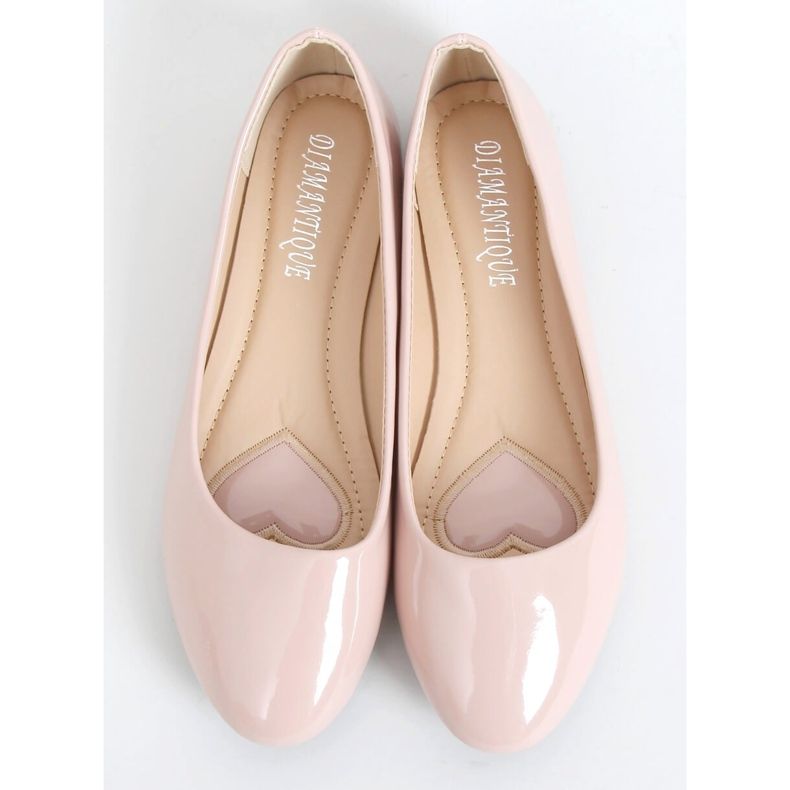 Lack-Ballerinas beige-rosa 9988-60 Nude 1
