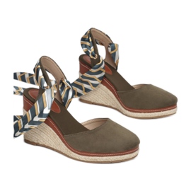 Vices Schraubstöcke LADY-FL38-107-oliv grün 1