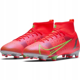 Nike Mercurial Superfly 8 Pro Fg Jr CV0804 600 Fußballschuhe orange orange 2