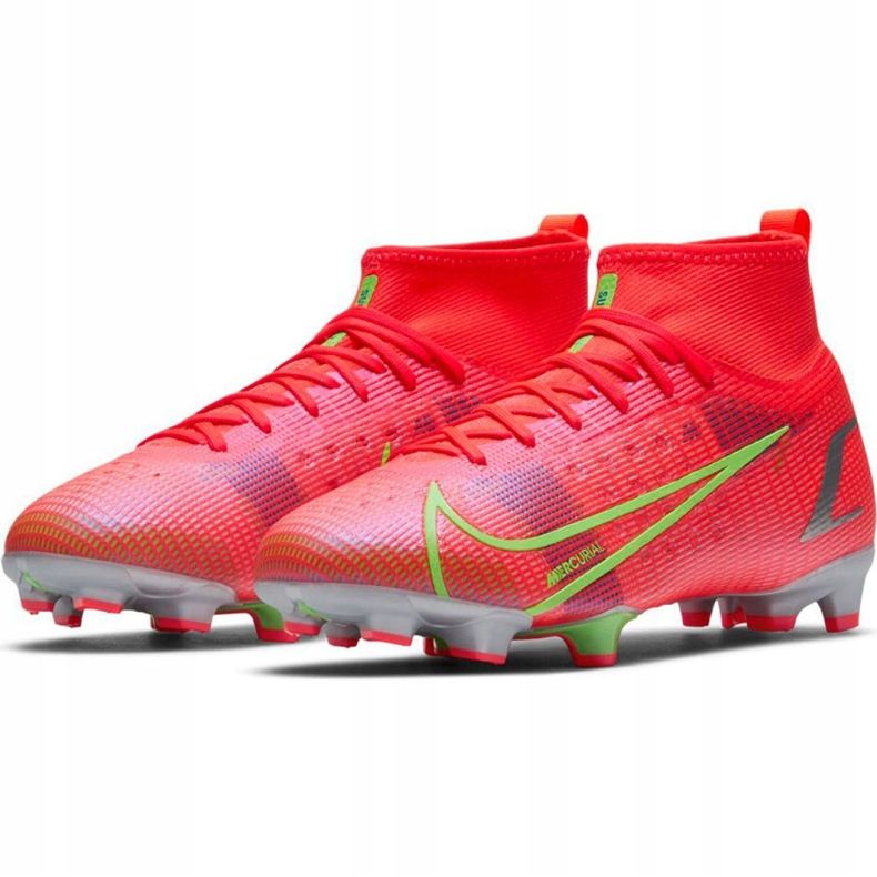 Nike Mercurial Superfly 8 Pro Fg Jr CV0804 600 Fußballschuhe orange orange 2