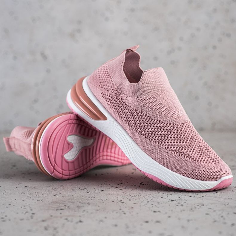 SHELOVET Slip-on-Sneakers rosa 1