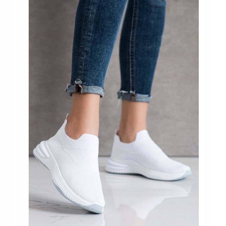 SHELOVET Slip-on-Sneakers weiß 1