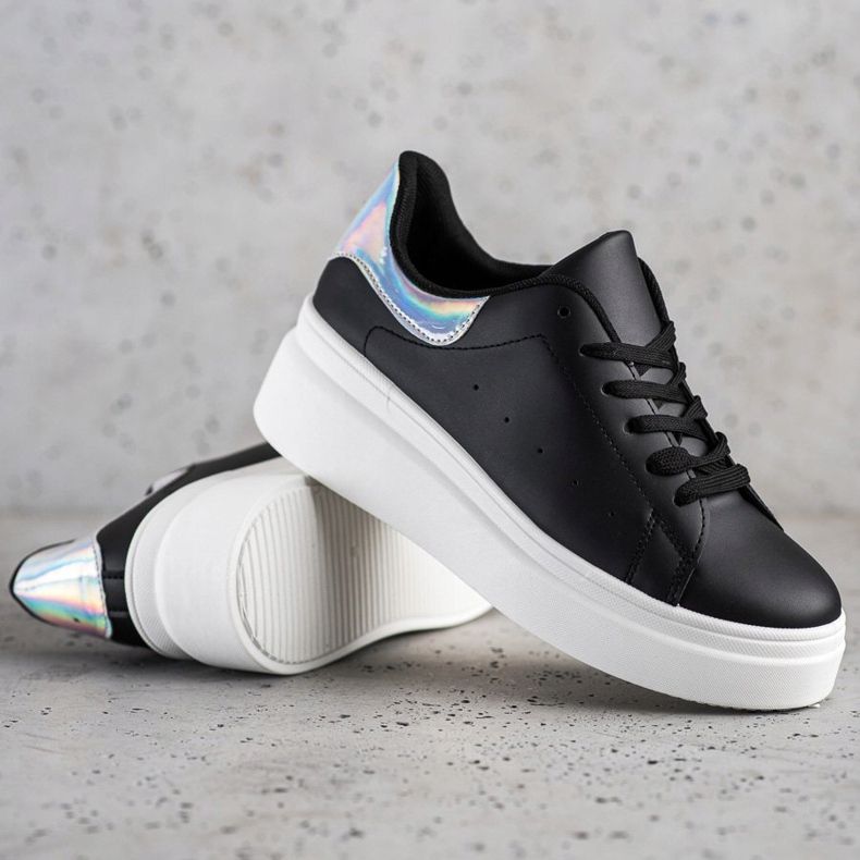 SHELOVET Bequeme Sneaker schwarz 1