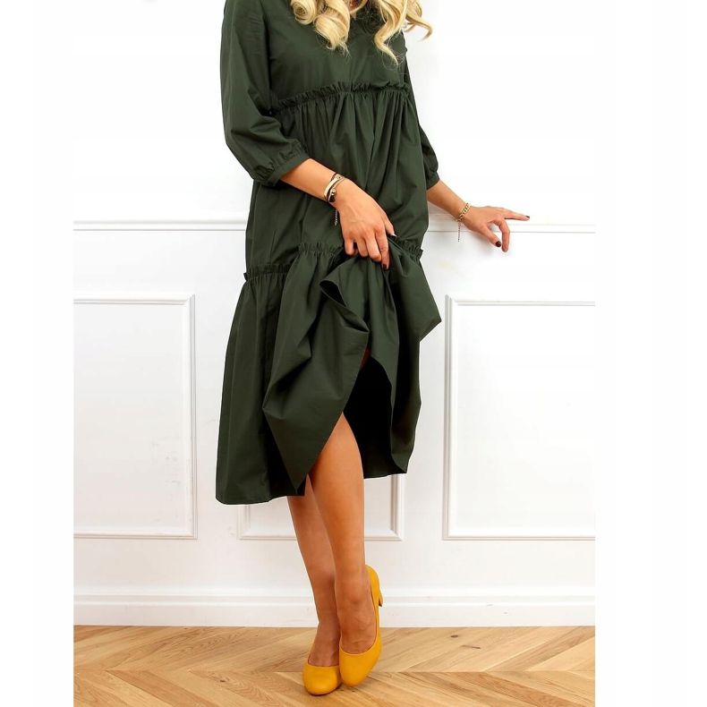 Pumps am Pfosten Honig 3005 Gelb 2