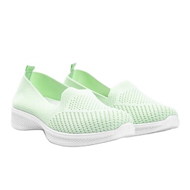 Pistazien Slip On Jamaika Turnschuhe grün 1