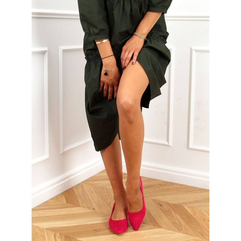 Pumps mit niedrigem Absatz Fuchsia CC205P Fuchsia rosa 2