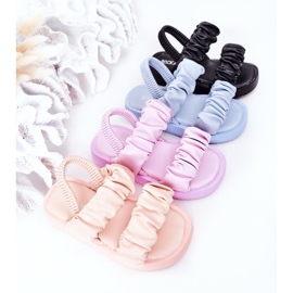 FR1 Kindersandalen mit gerippter blauer Süße ['blau'] 1