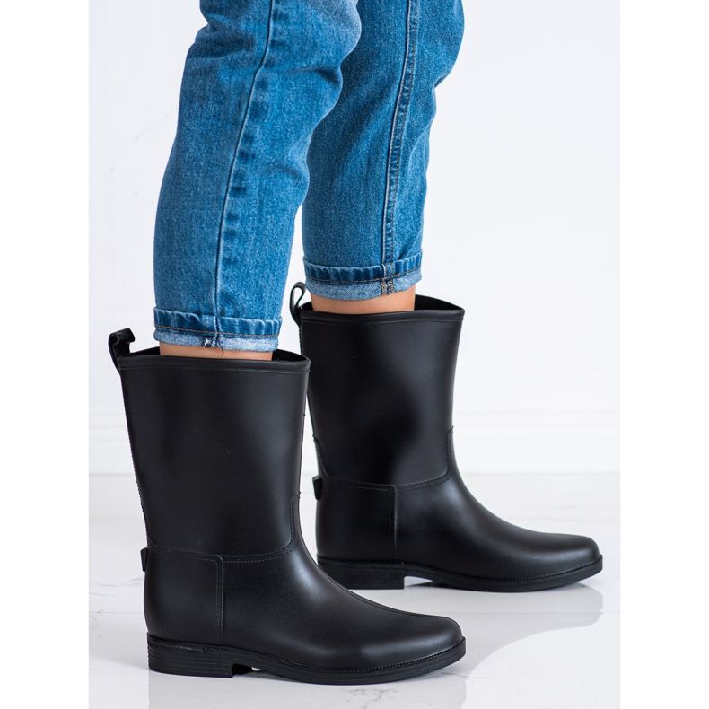 SHELOVET Klassische Galoschen schwarz 1