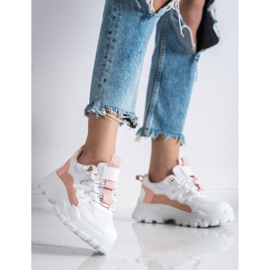 SHELOVET Weiße Sneaker von Fahion 2