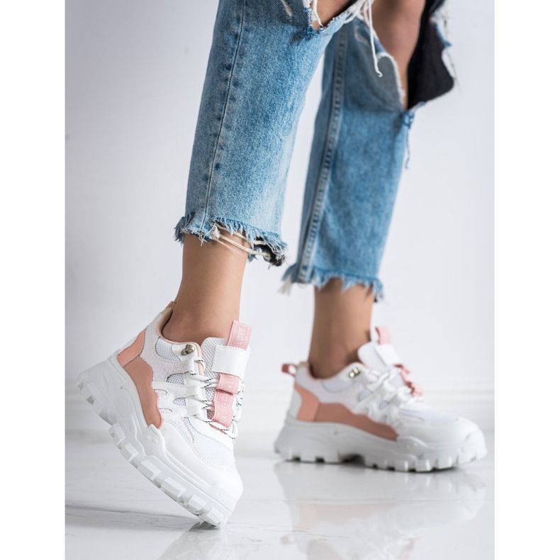 SHELOVET Weiße Sneaker von Fahion 2