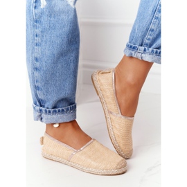 Espadrilles auf Strohsohle Lu Boo Beige 1