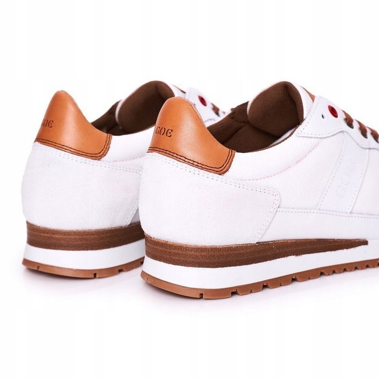 Herren Sportschuhe GOE HH1N4054 Weiße Turnschuhe 1