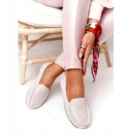 Rio Flore umweltfreundliche Loafer aus Leder grau 2