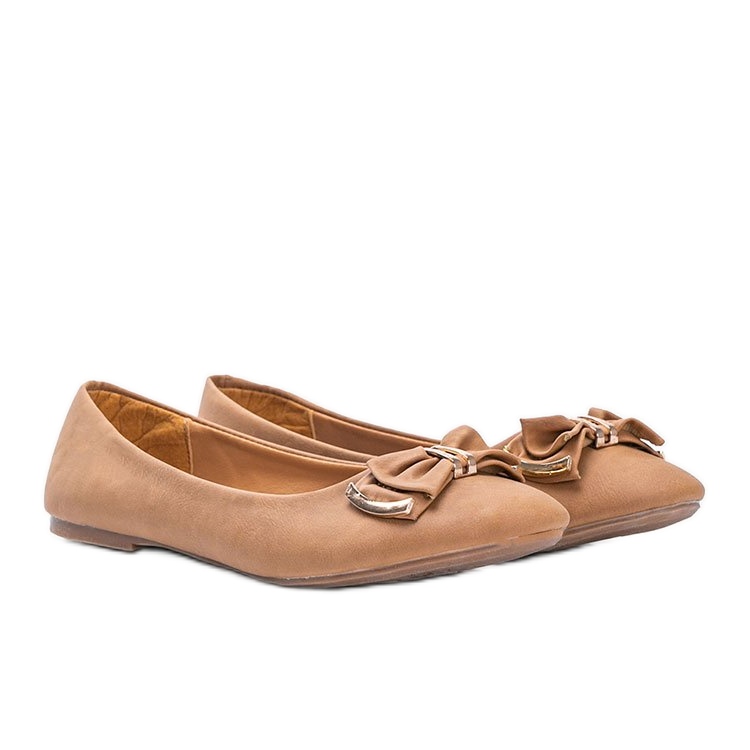 Kamelballerinas mit Best of Bow braun 1