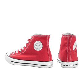 Perry rote Knöchel-Sneaker für Herren 1