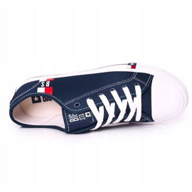 Herren Big Star HH174326 Marineblaue Turnschuhe navy blau 1