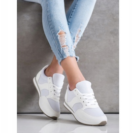 SHELOVET Sportschuhe mit Mesh weiß 2