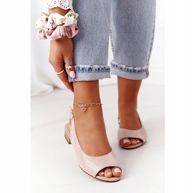 Wildleder High Heel Sandalen Sergio Leone SK807 Pink rosa 2