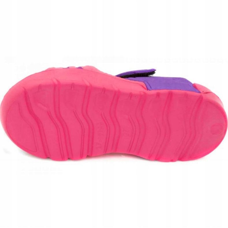 Aqua-Speed Schaumrosa Purple Girl Sandalen lila 3