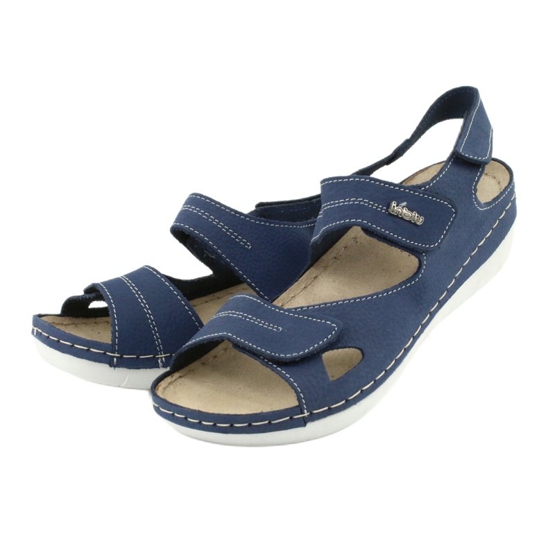 Inblu Damenschuhe 158D142 navy blau 3
