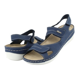 Inblu Damenschuhe 158D142 navy blau 4