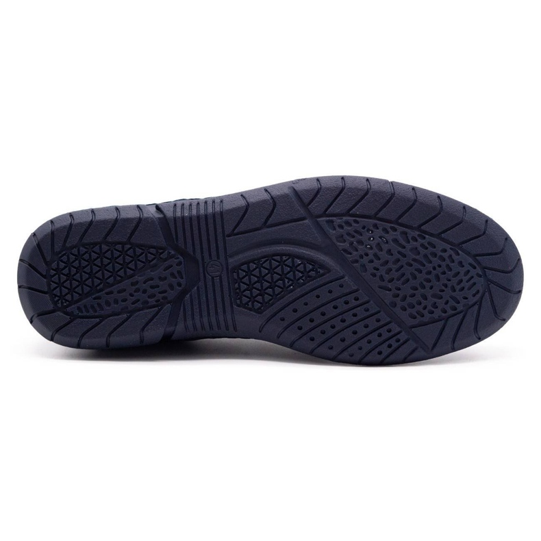 Olivier Herren Slipper 7053 marineblau navy blau 1