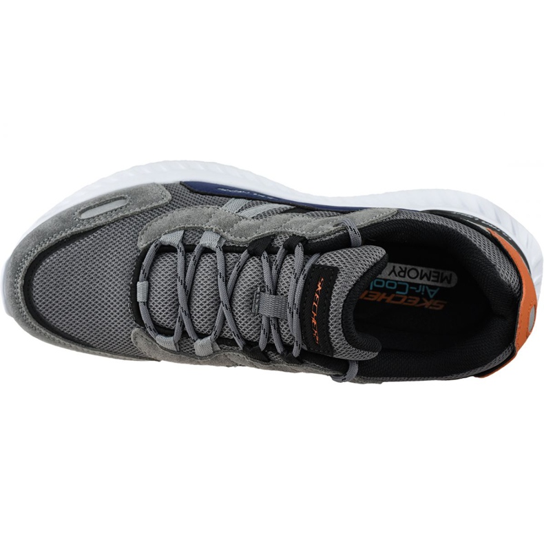 Skechers Matera 2.0-Ximino M 232011-GYMT marineblau orange grau 2