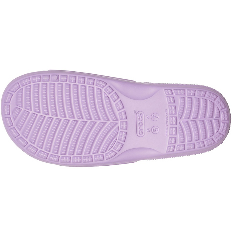 Crocs Classic Slide Damen Hausschuhe lila 206121 5PR 3