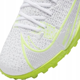 Nike Mercurial Vapor 14 Academy Tf CV0978 107 Fußballschuhe silber- 4