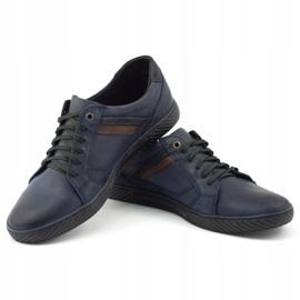 Polbut Herrenschuhe J47 marineblau 1