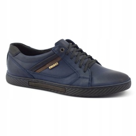 Polbut Herrenschuhe J47 marineblau 3