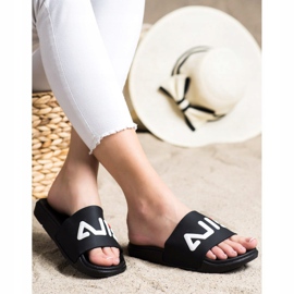 SHELOVET Bequeme Flip-Flops schwarz 2