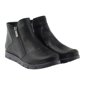 Schwarze Gregors 611 Winterstiefel für Damen 4