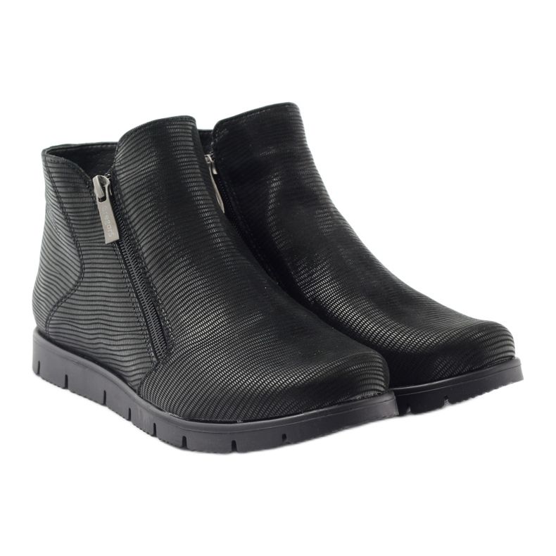 Schwarze Gregors 611 Winterstiefel für Damen 4