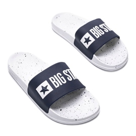 Big Star Sandi marineblaue Hausschuhe für Damen navy blau 1