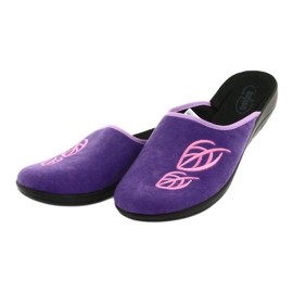 Befado Damenschuhe PU 552D001 violett rosa 4